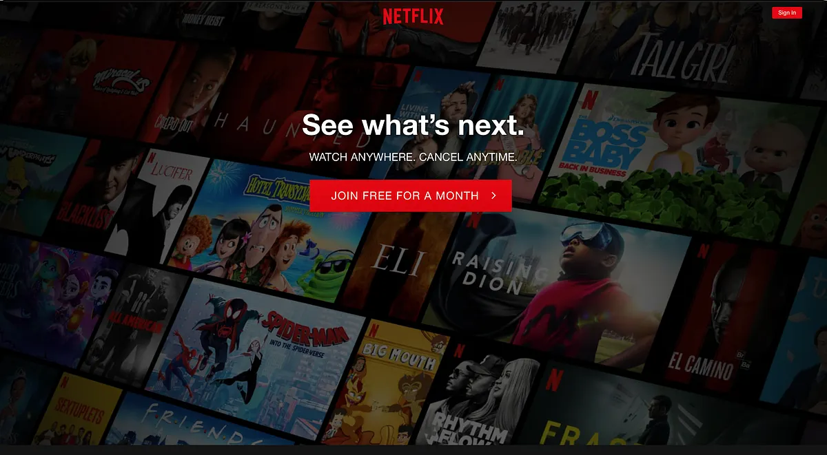Netflix timeline reminder control screen.